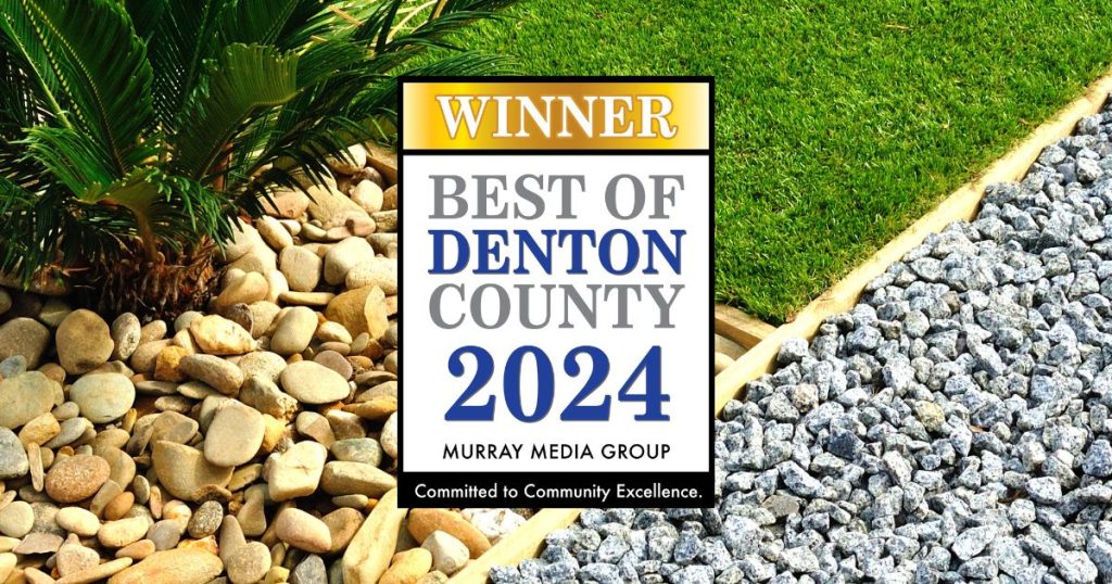 Best of Denton County 2024 TLC Best Landscaping blog image