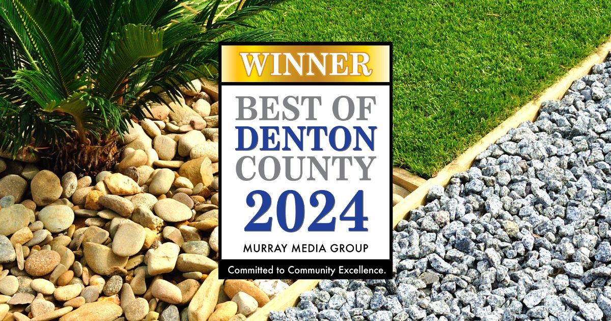 Best of Denton County 2024 TLC Best Landscaping blog image