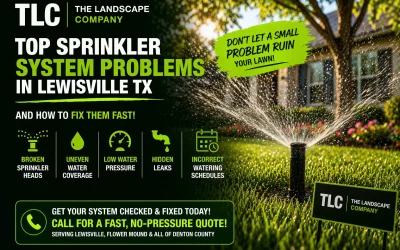Top Sprinkler System Problems in Lewisville (And How to Fix Them Fast)